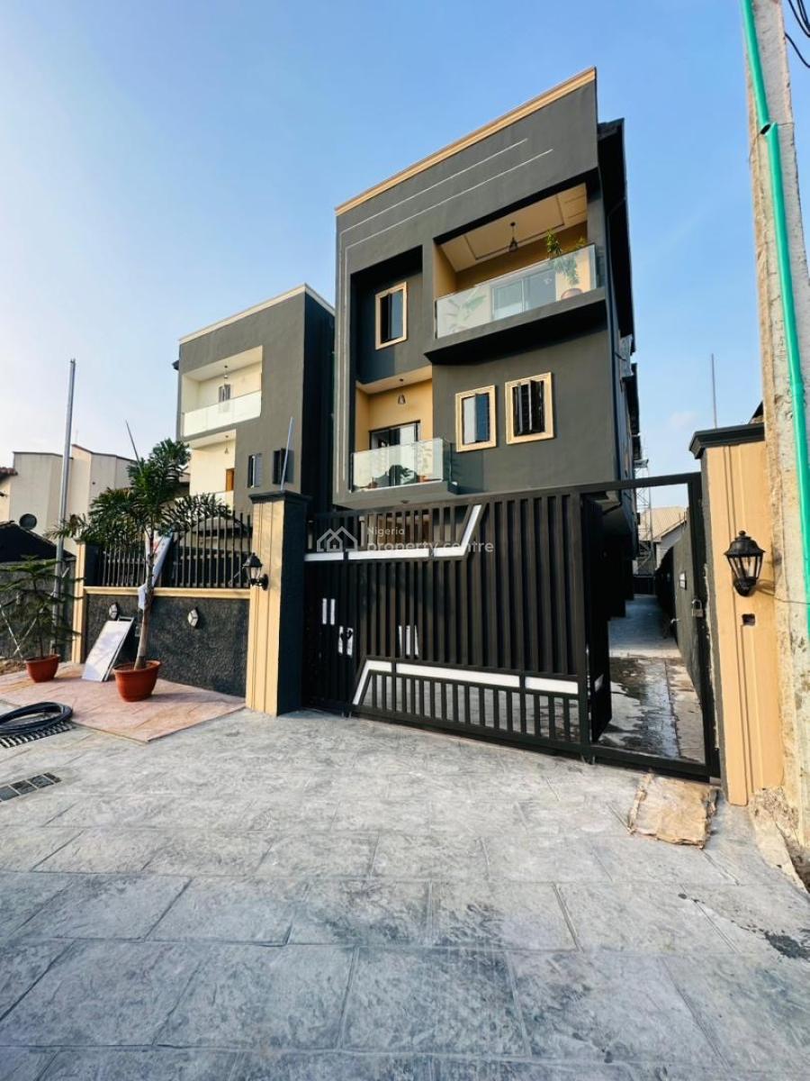 Newly Built 5 Bedroom Fully Detached Duplex+bq Close to Diamond Estate, La Mango Lounge, Reddington Hospital, Medison Specialist Hospital, Icm, Gra Phase 2, Magodo, Lagos, Detached Duplex for Sale