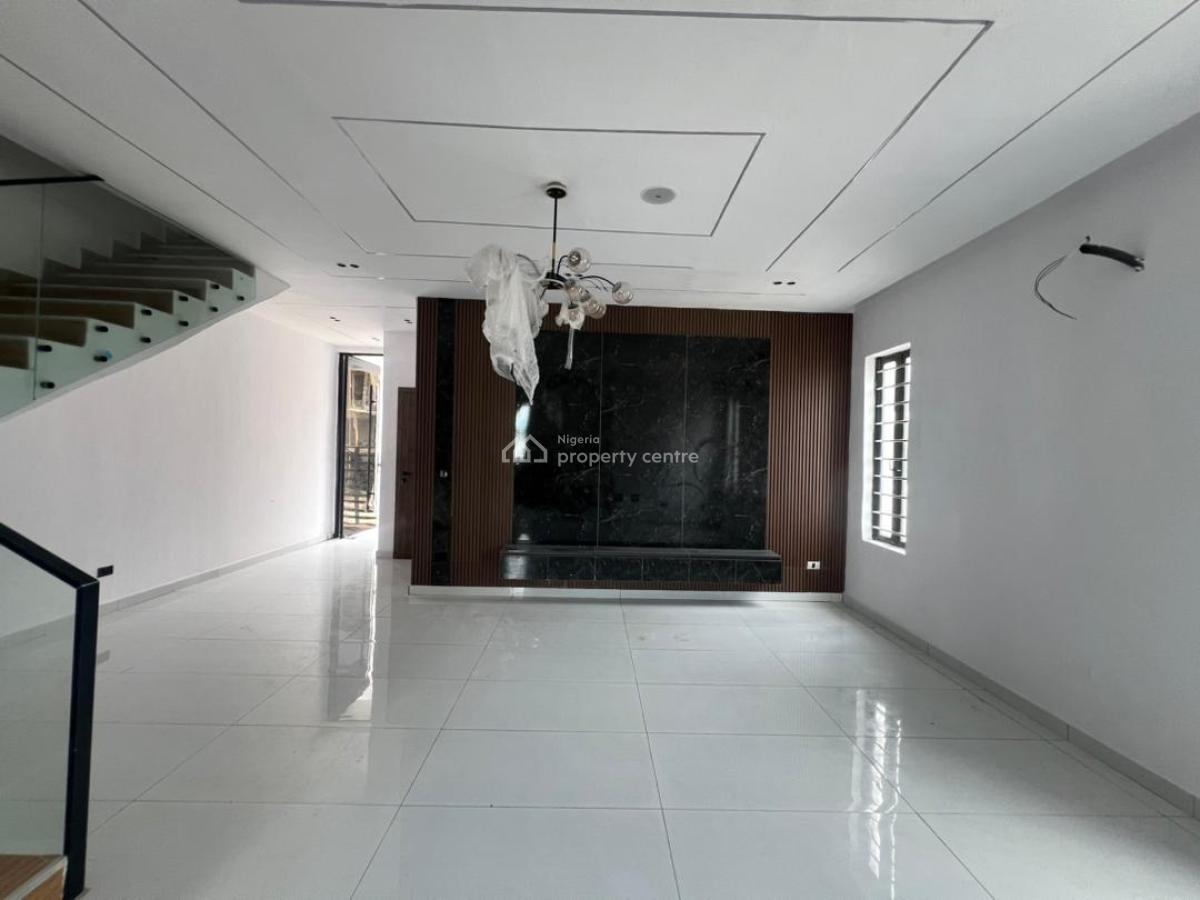 Water View 4 Bedroom Semi Detached Duplex with Bq, Palm City Estate, Lekki, Lagos, Semi-detached Duplex for Sale