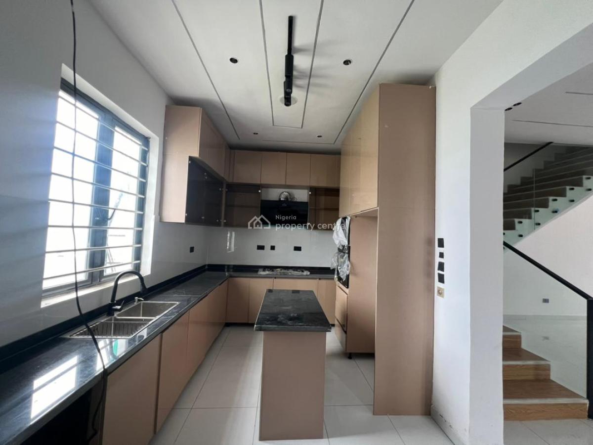 Water View 4 Bedroom Semi Detached Duplex with Bq, Palm City Estate, Lekki, Lagos, Semi-detached Duplex for Sale