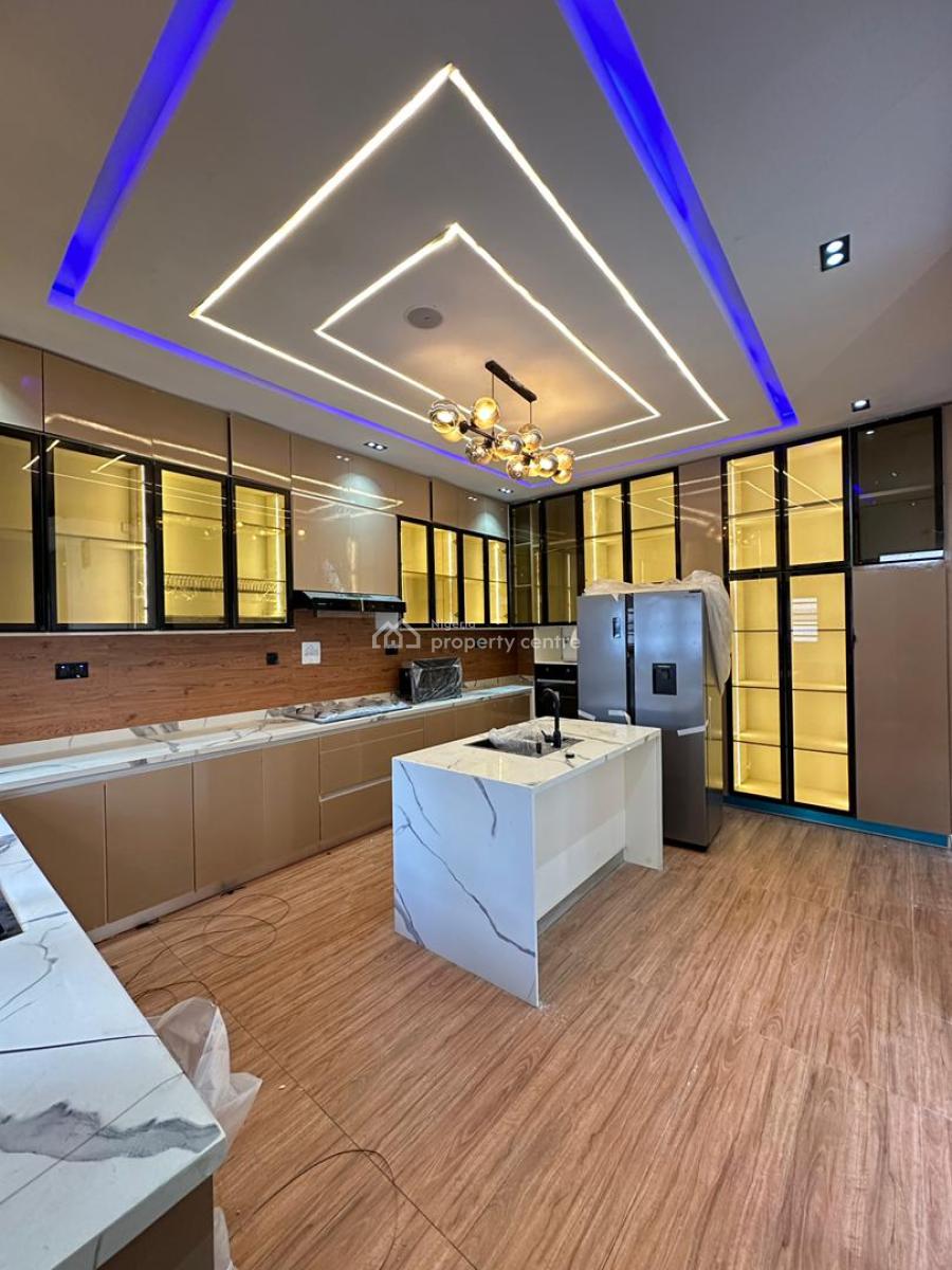 Exquisite Spacious 5 Bedroom Fully Detached Duplex with Bq and Pool, Orchid, Lekki, Lagos, Detached Duplex for Sale