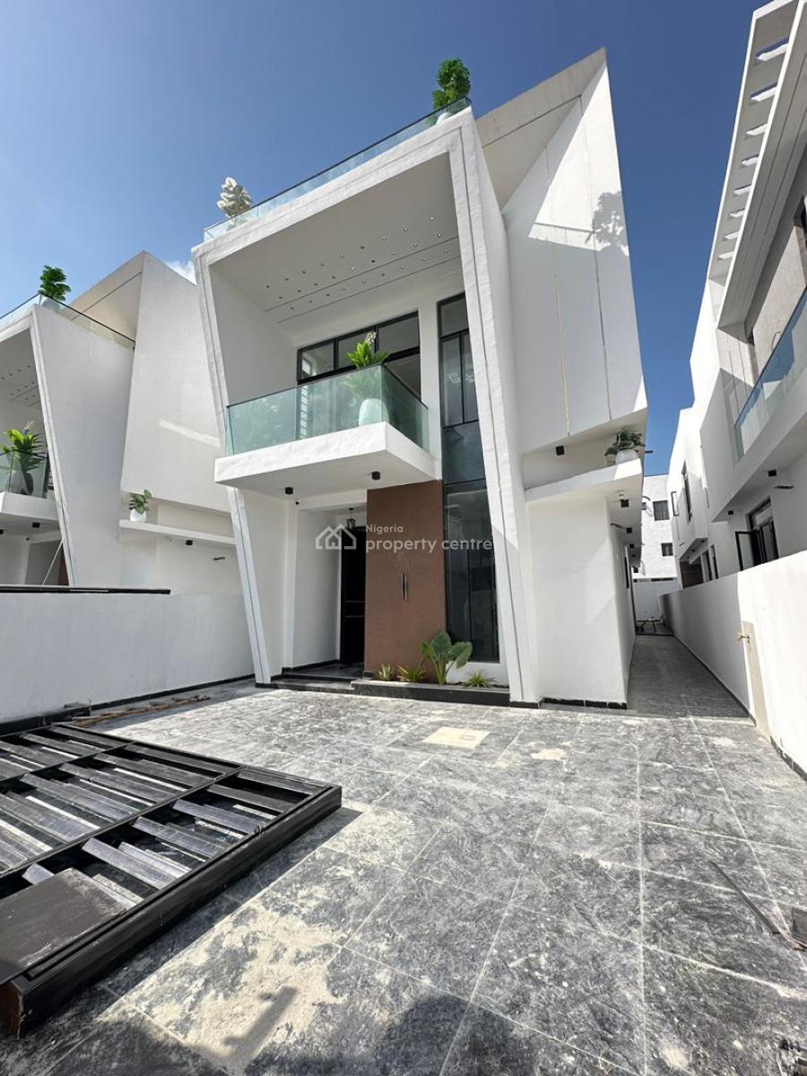 Exquisite Spacious 5 Bedroom Fully Detached Duplex with Bq and Pool, Orchid, Lekki, Lagos, Detached Duplex for Sale