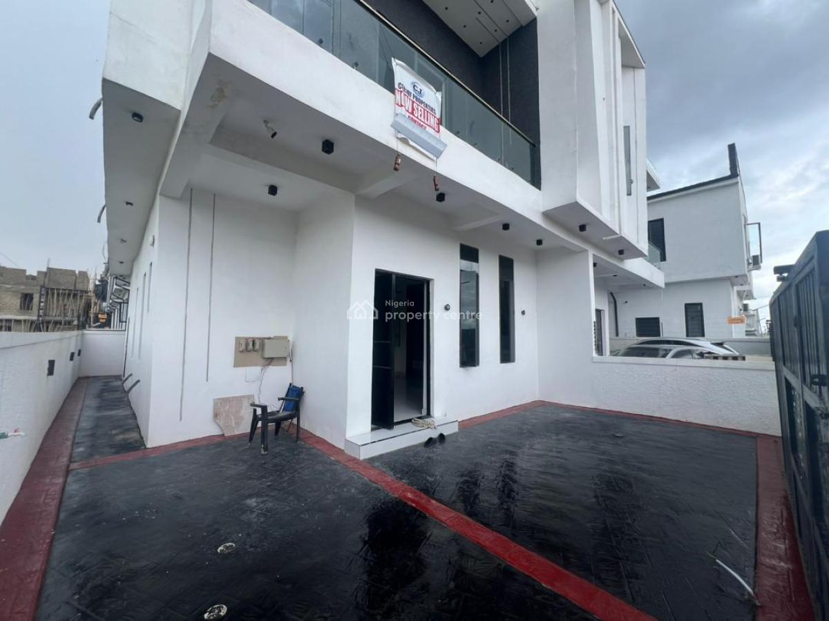 New 4 Bedroom Semi Detached Duplex with Bq, Palm City Estate, Lekki, Lagos, Semi-detached Duplex for Sale