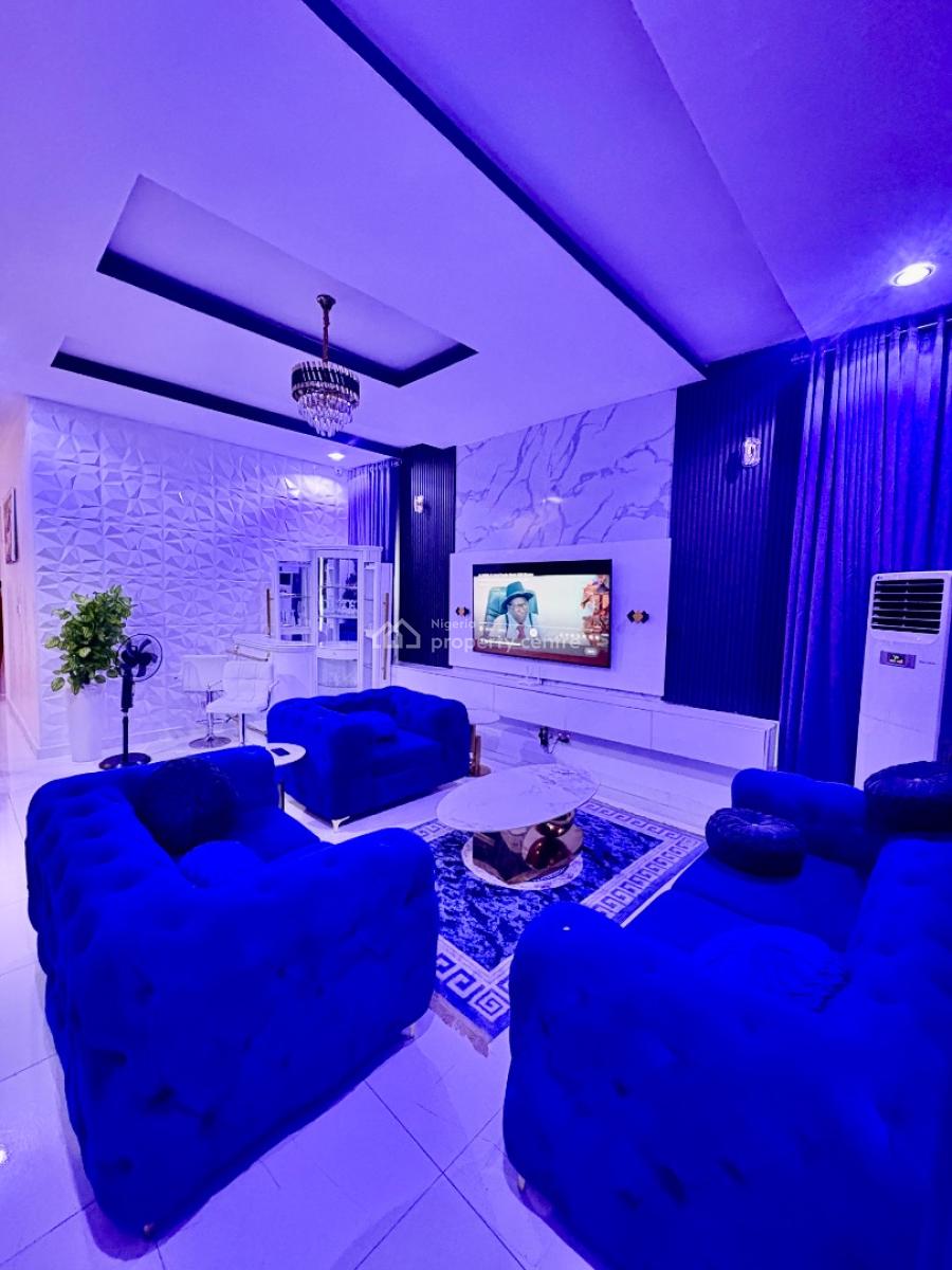 Luxury 5 Bedroom Duplex with Swimming Pool and Gym in Code-access Est8, Before The Orchid Roundabout Near Lekki 2nd Toll Gate, Lekki, Lagos, Detached Duplex Short Let