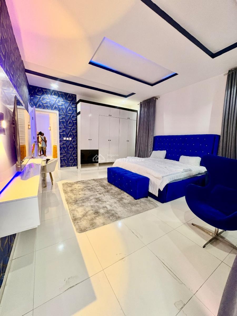 Luxury 5 Bedroom Duplex with Swimming Pool and Gym in Code-access Est8, Before The Orchid Roundabout Near Lekki 2nd Toll Gate, Lekki, Lagos, Detached Duplex Short Let