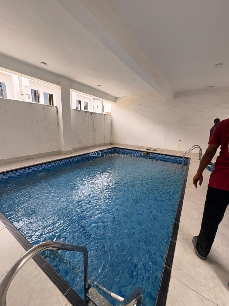 Luxury 5 Bedroom Duplex with Swimming Pool and Gym in Code-access Est8, Before The Orchid Roundabout Near Lekki 2nd Toll Gate, Lekki, Lagos, Detached Duplex Short Let