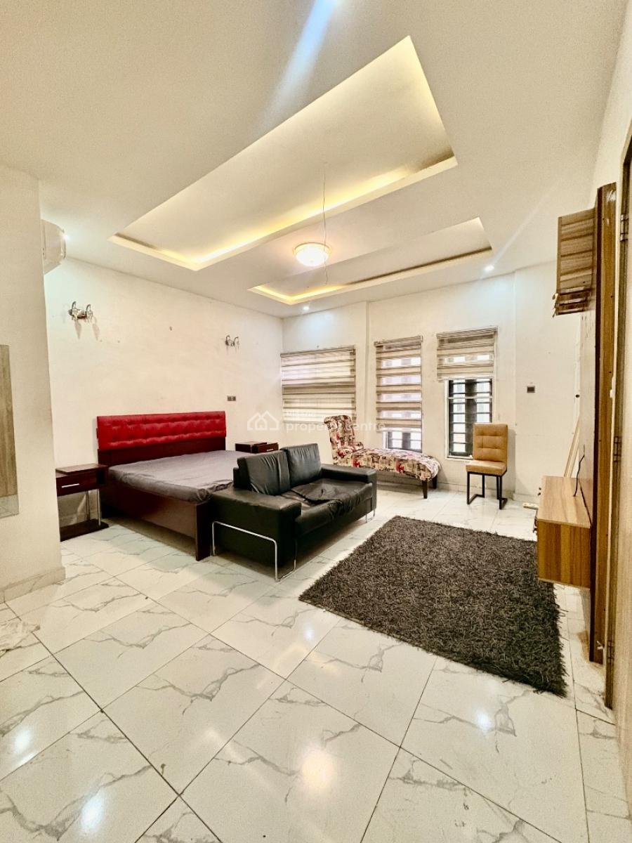 Fully Furnished Masters Studio in Code-access Estate Chid Road, Before Orchid Enyo Filling Station By Lekki 2nd Toll Gate, Lekki, Lagos, Flat / Apartment for Rent