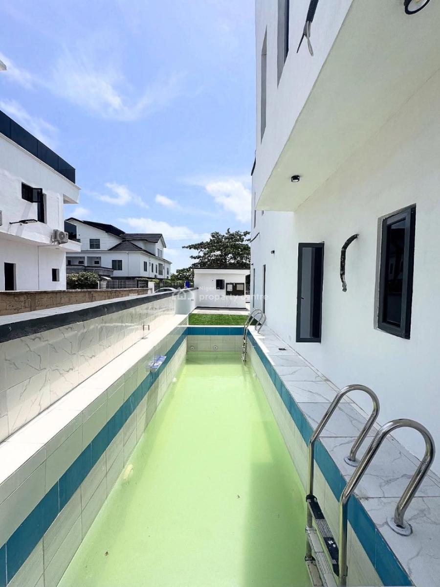 Four Bedroom Detached Duplex with Pool, Gatehouse, Beach Resort Estate, Osapa, Lekki, Lagos, Detached Duplex for Sale