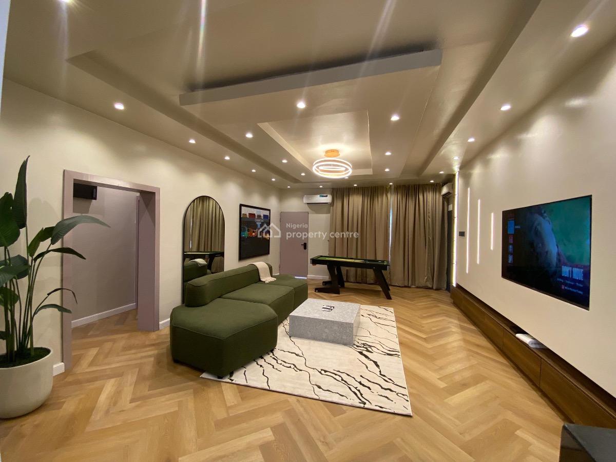 Aesthetically Pleasing 2 Bedrooms with Private Cinema, Close to Imax Cinema Rock Drive, Lekki Phase 1, Lekki, Lagos, Flat / Apartment Short Let