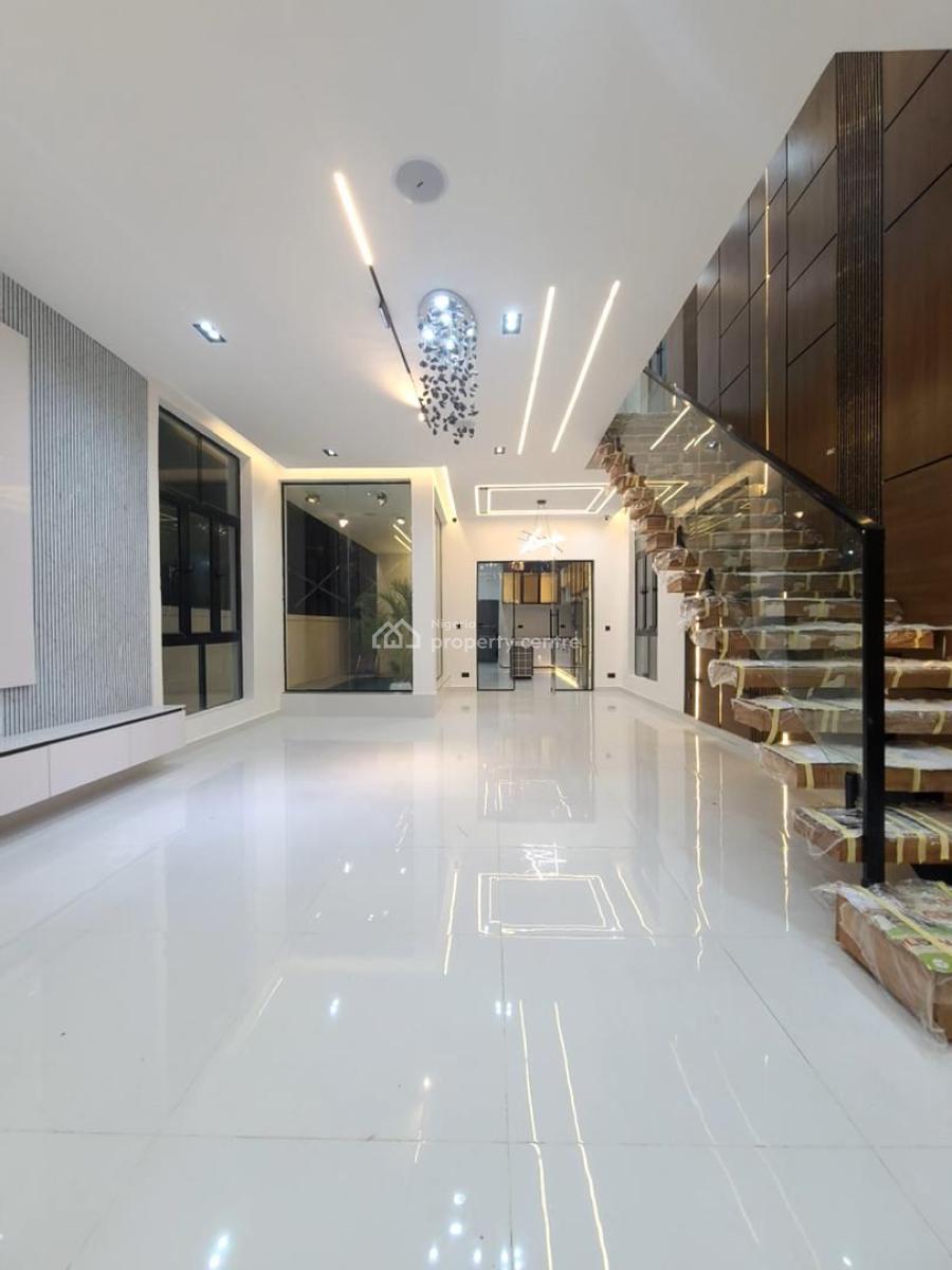 --- Luxury 5 Bedroom Fully Detached Smart Home with Bq & Priva, Ikota Lekki Lagos, Ikota, Lekki, Lagos, Detached Duplex for Sale