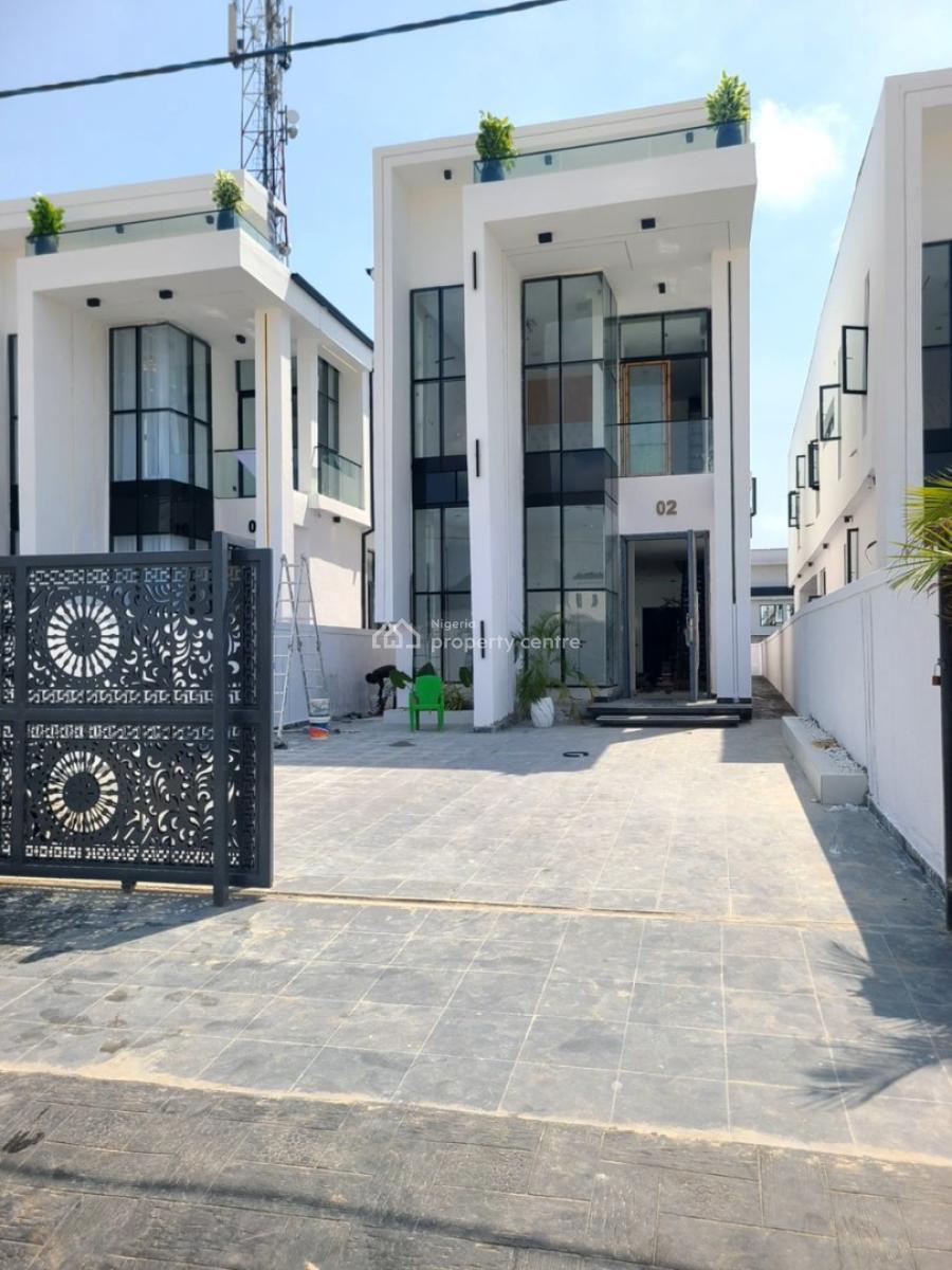 --- Luxury 5 Bedroom Fully Detached Smart Home with Bq & Priva, Ikota Lekki Lagos, Ikota, Lekki, Lagos, Detached Duplex for Sale