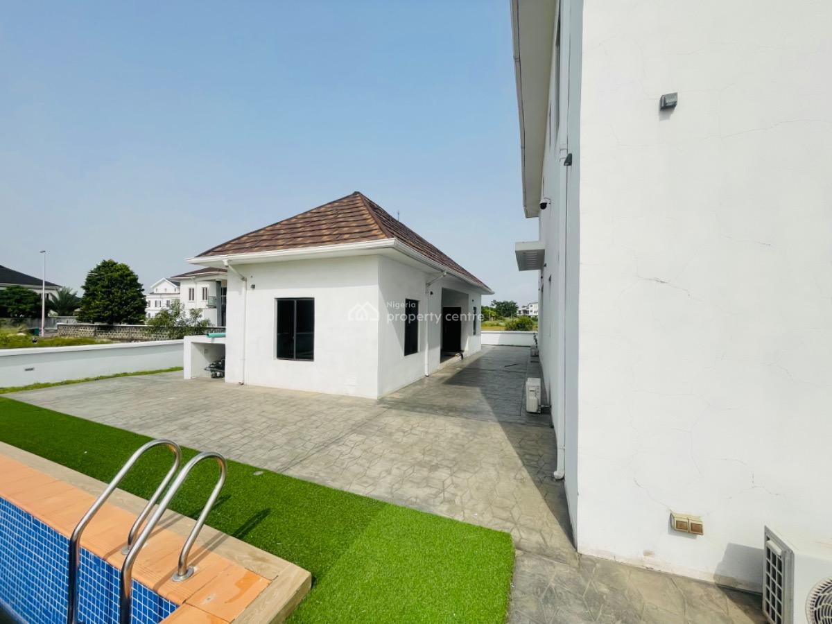 Luxury 5 Bedroom Fully Detached Duplex with Swimming and Cinema, Royal Garden Estate, Ajah, Lagos, Detached Duplex for Sale
