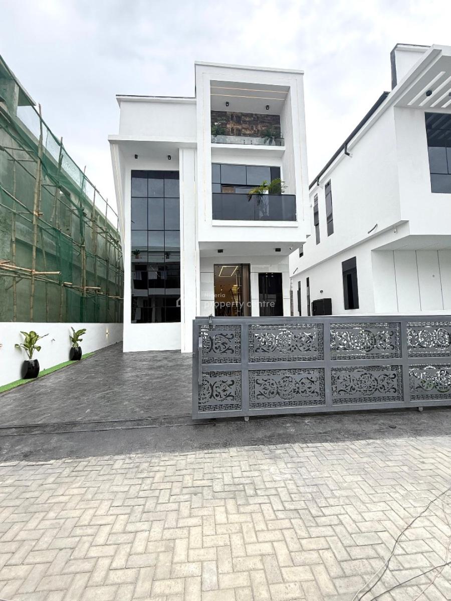 Beautifully Built 5 Bedroom Fully Detached Duplex with Swimming Pool, Chevron, Lekki, Lagos, Detached Duplex for Sale