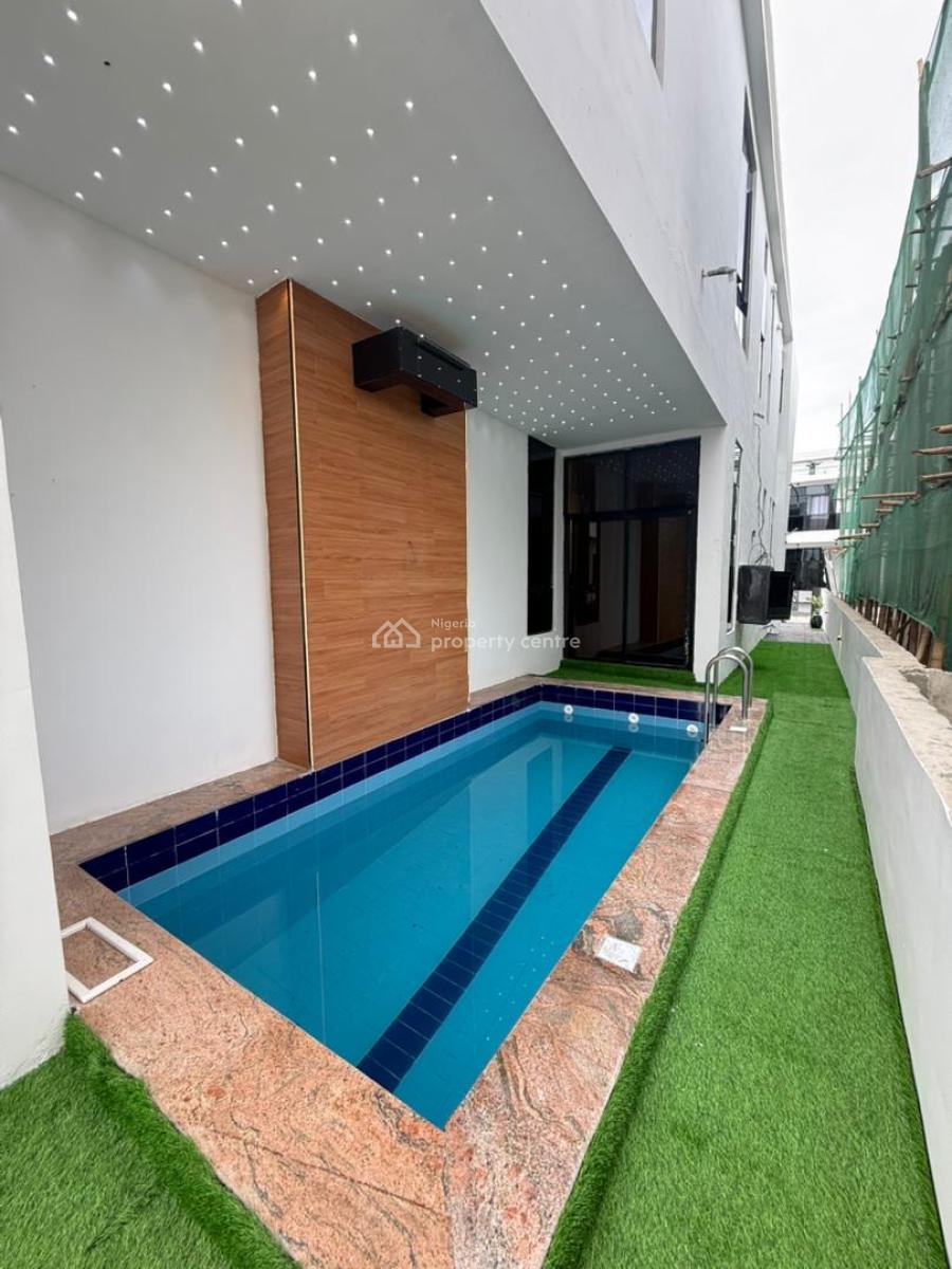 Beautifully Built 5 Bedroom Fully Detached Duplex with Swimming Pool, Chevron, Lekki, Lagos, Detached Duplex for Sale