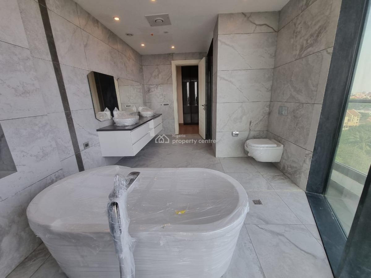 Luxury Built 4 Bedroom Apartment with Bq, Bourdillon Road, Old Ikoyi, Ikoyi, Lagos, Flat / Apartment for Rent