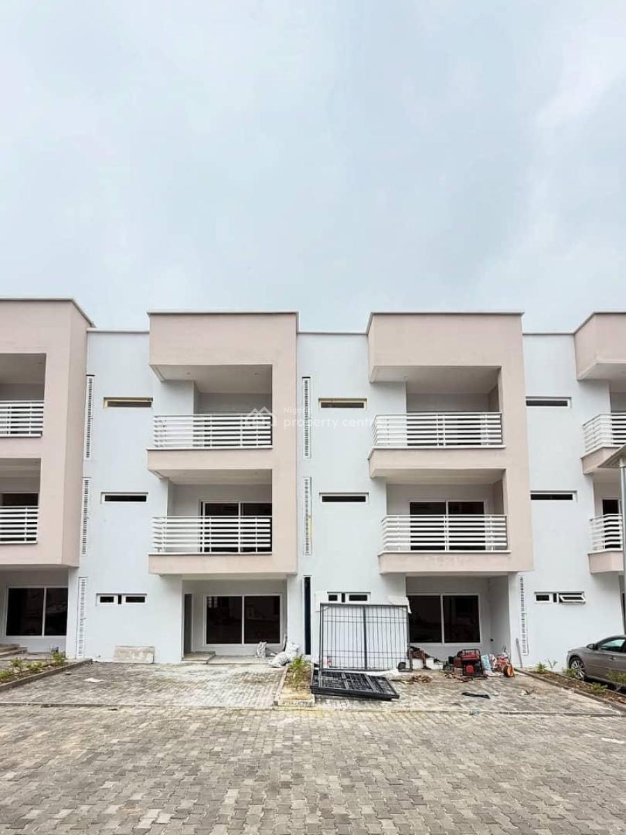 Newly Built 4 Bedroom Terrace Duplex with Bq & Swimming Pool, Utako, Abuja, Terraced Duplex for Rent