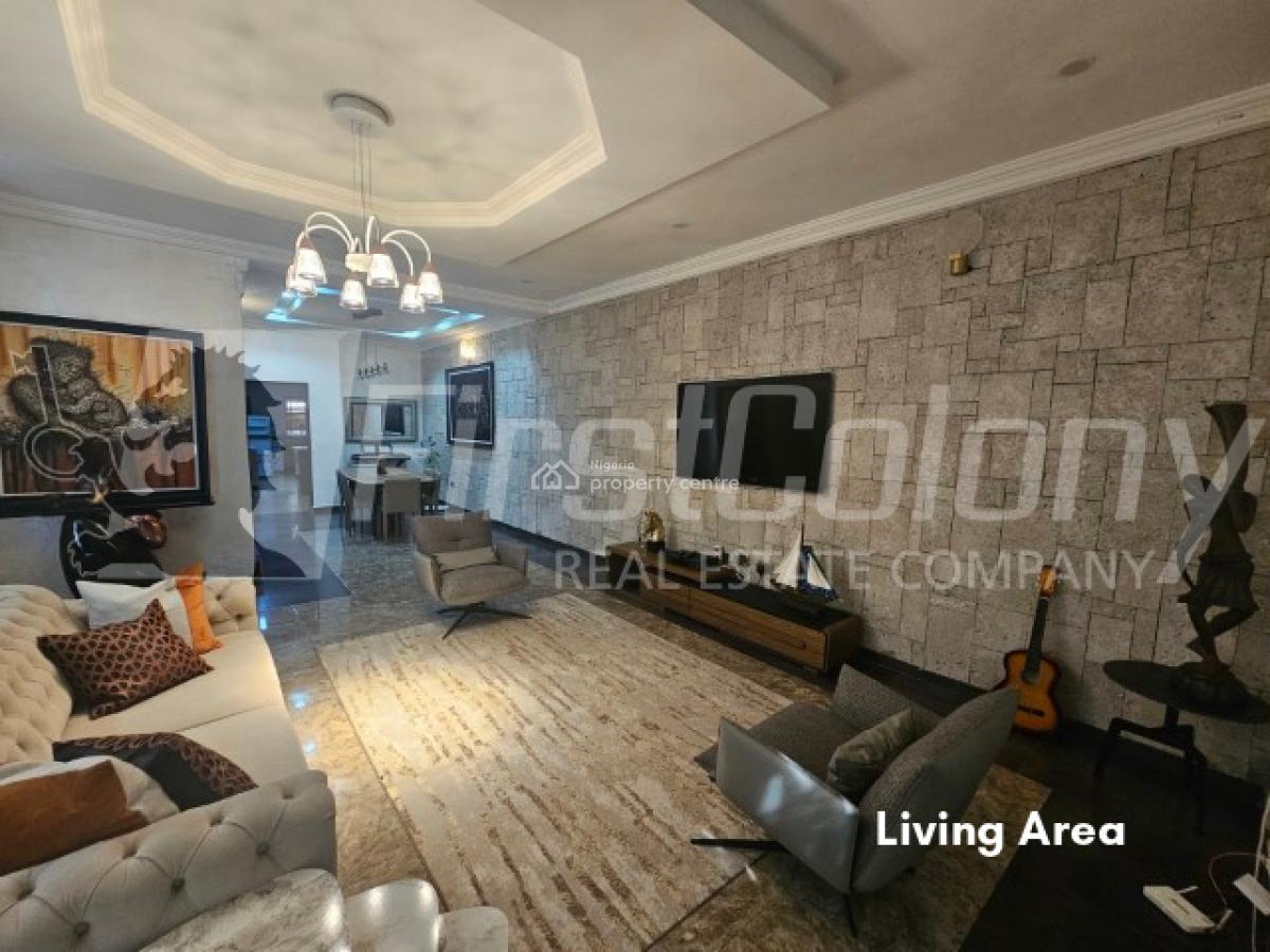 Massive, Private 4 Bedroom Semi-detached House (self Serviced), Lekki Phase 1, Lekki, Lagos, Semi-detached Duplex for Rent