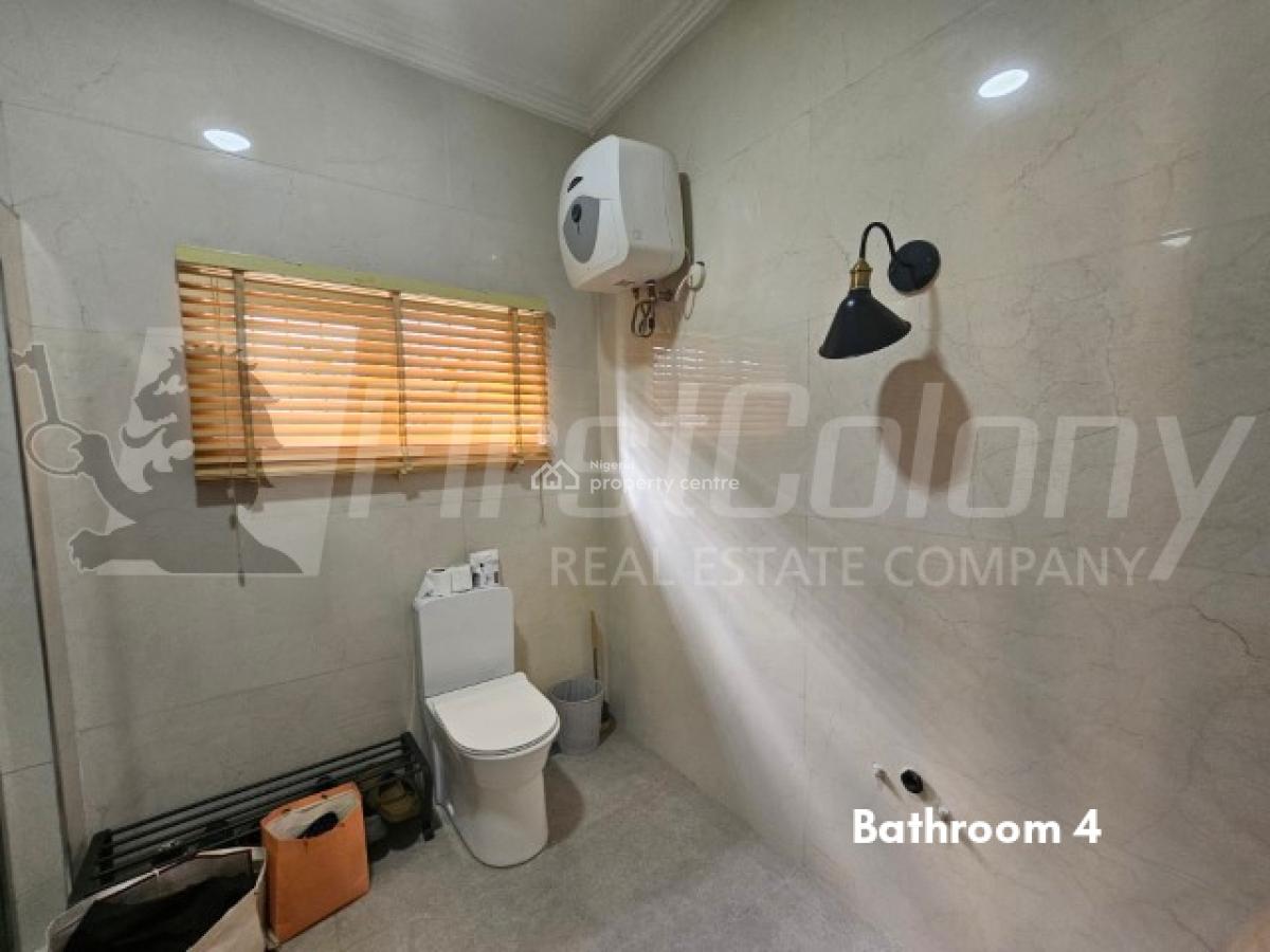 Massive, Private 4 Bedroom Semi-detached House (self Serviced), Lekki Phase 1, Lekki, Lagos, Semi-detached Duplex for Rent