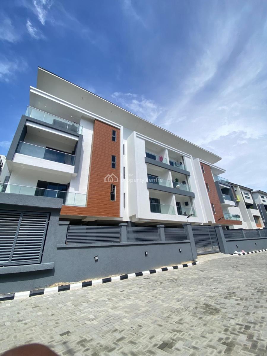 Luxury 3 Bedroom Serviced Spacious Apartment with Bq, Elevator & Gym, Ikate Lekki Lagos, Ikate, Lekki, Lagos, Flat / Apartment for Sale