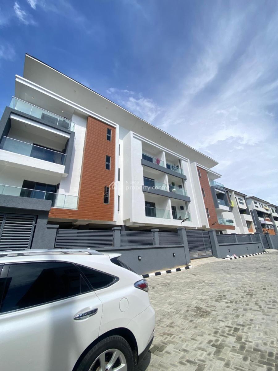 Luxury 3 Bedroom Serviced Spacious Apartment with Bq, Elevator & Gym, Ikate Lekki Lagos, Ikate, Lekki, Lagos, Flat / Apartment for Sale