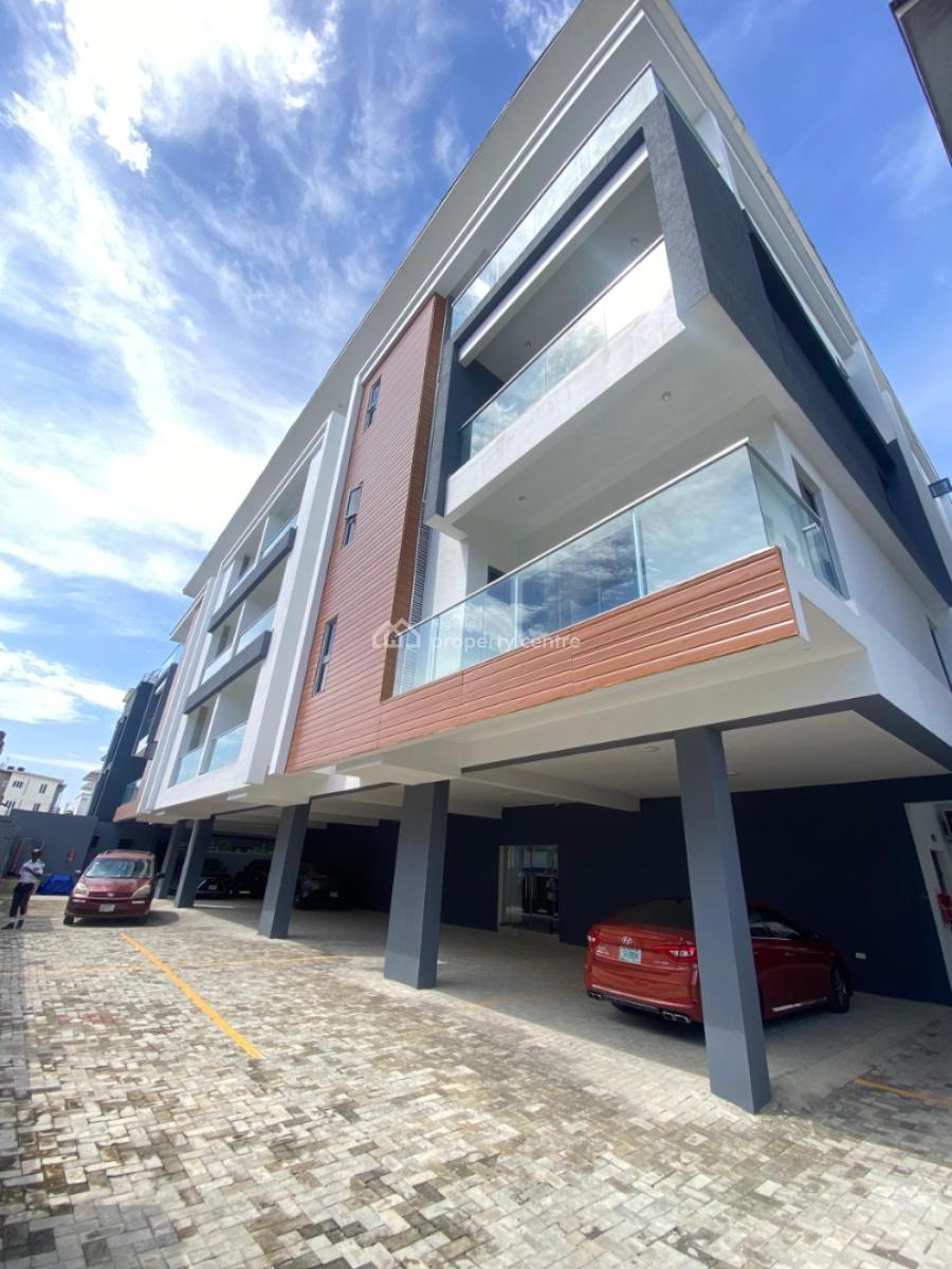 Luxury 3 Bedroom Serviced Spacious Apartment with Bq, Elevator & Gym, Ikate Lekki Lagos, Ikate, Lekki, Lagos, Flat / Apartment for Sale