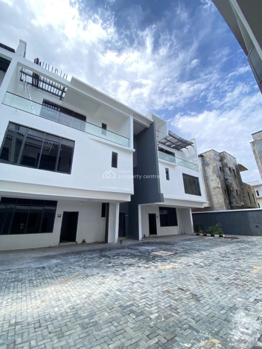 Exclusive 4 Bedroom Serviced Terrace Duplex with Pool, Gym & Lounge, Ikate Lekki Lagos, Ikate, Lekki, Lagos, Terraced Duplex for Sale