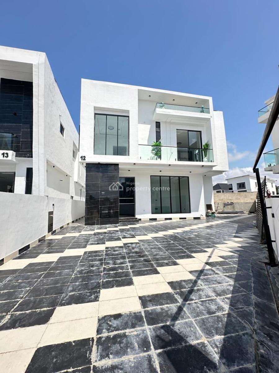 Exquisite Spacious Luxury 5 Bedroom Fully Detached Duplex with Bq, Orchid, Lekki, Lagos, Detached Duplex for Sale