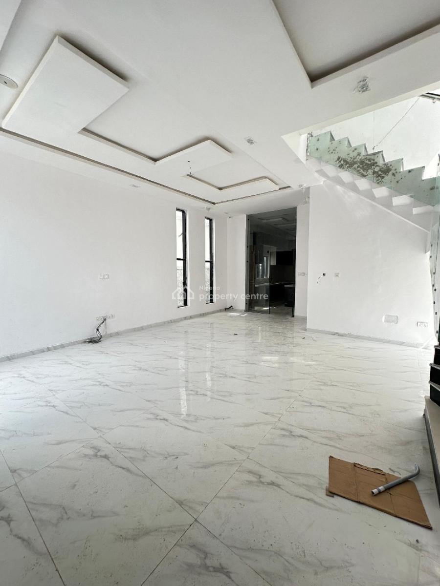 Well-built Spacious Luxury 4 Bedroom Fully Detached Duplex with Bq, Chevron, Lekki, Lagos, Detached Duplex for Sale