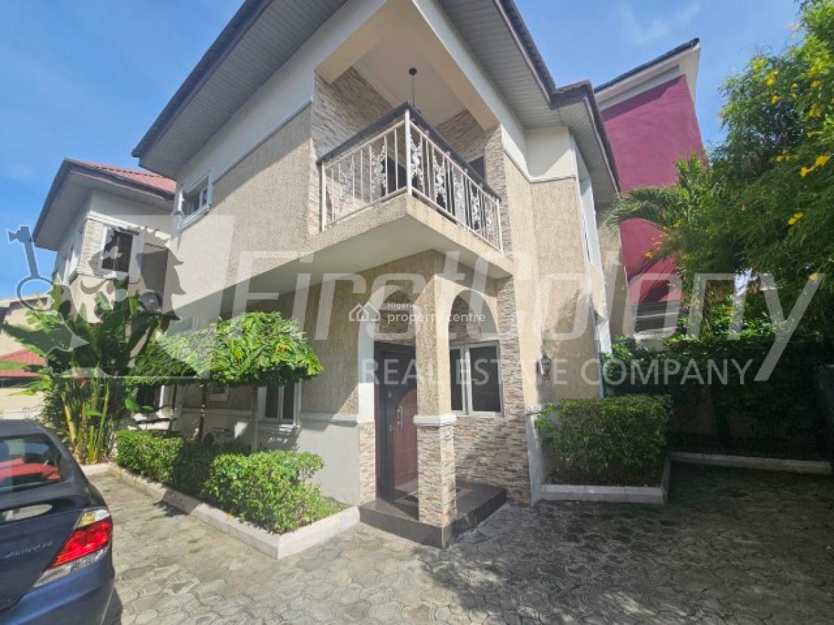 Massive, Private 4 Bedroom Semi-detached House (self Serviced), Lekki Phase 1, Lekki, Lagos, Commercial Property for Rent