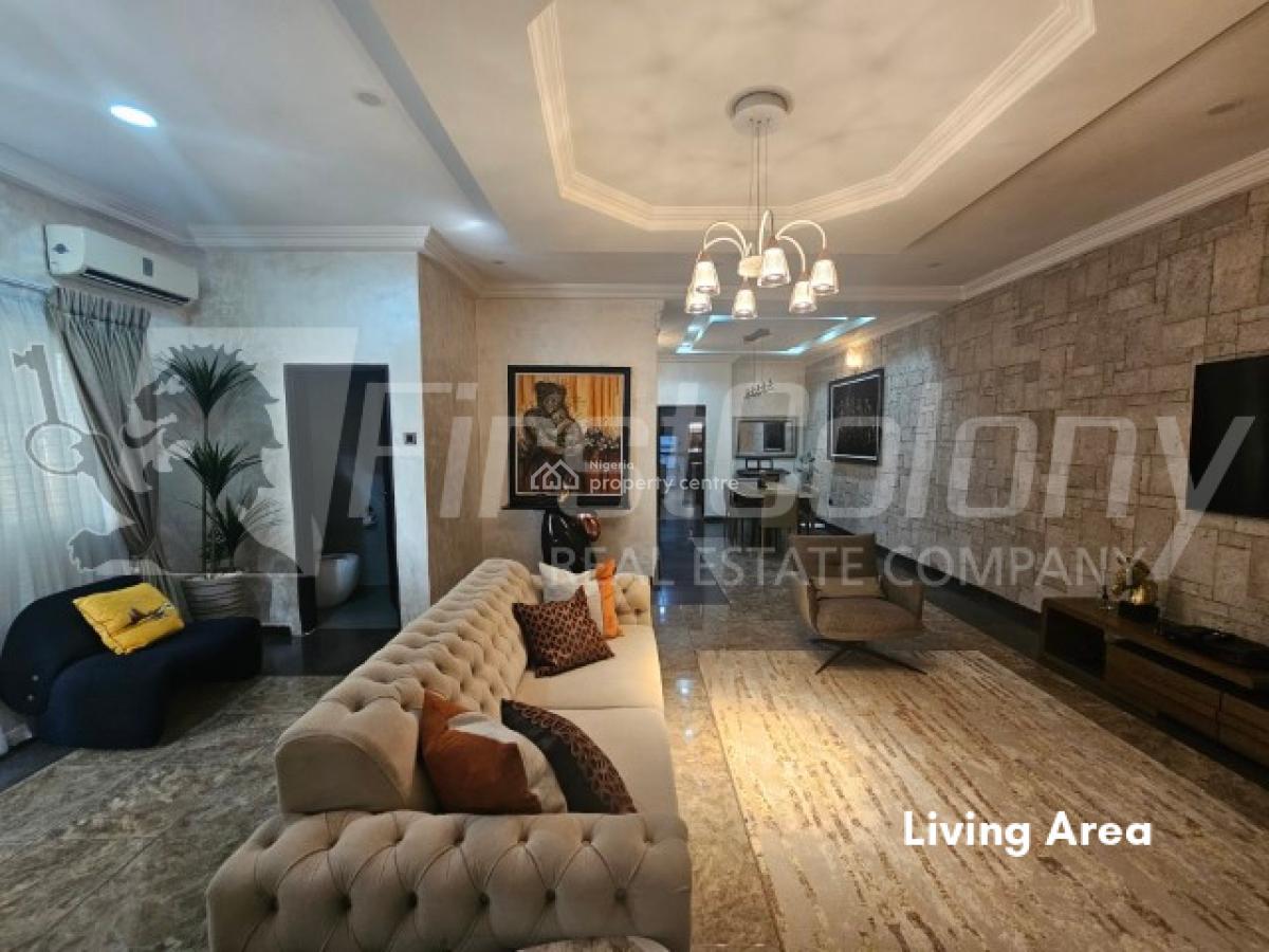 Massive, Private 4 Bedroom Semi-detached House (self Serviced), Lekki Phase 1, Lekki, Lagos, Commercial Property for Rent