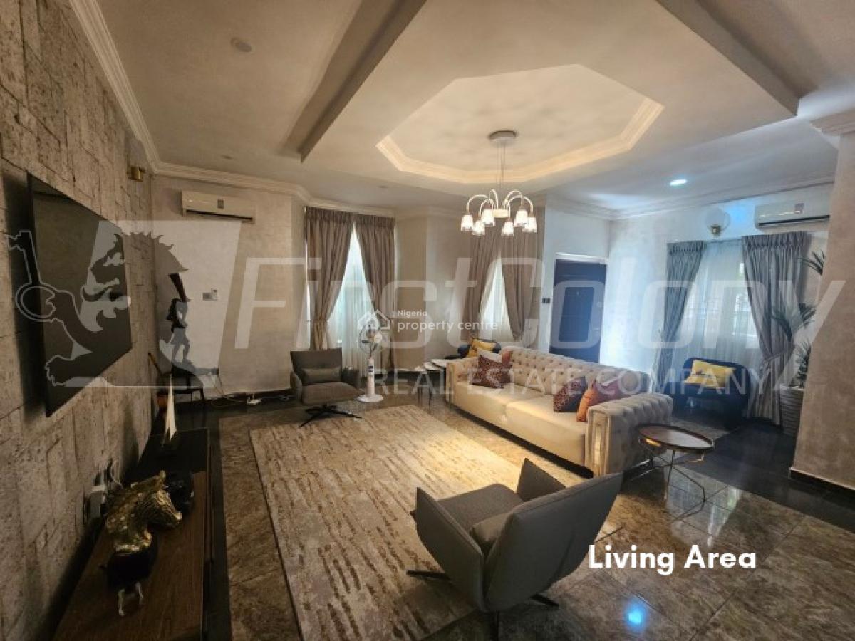 Massive, Private 4 Bedroom Semi-detached House (self Serviced), Lekki Phase 1, Lekki, Lagos, Commercial Property for Rent