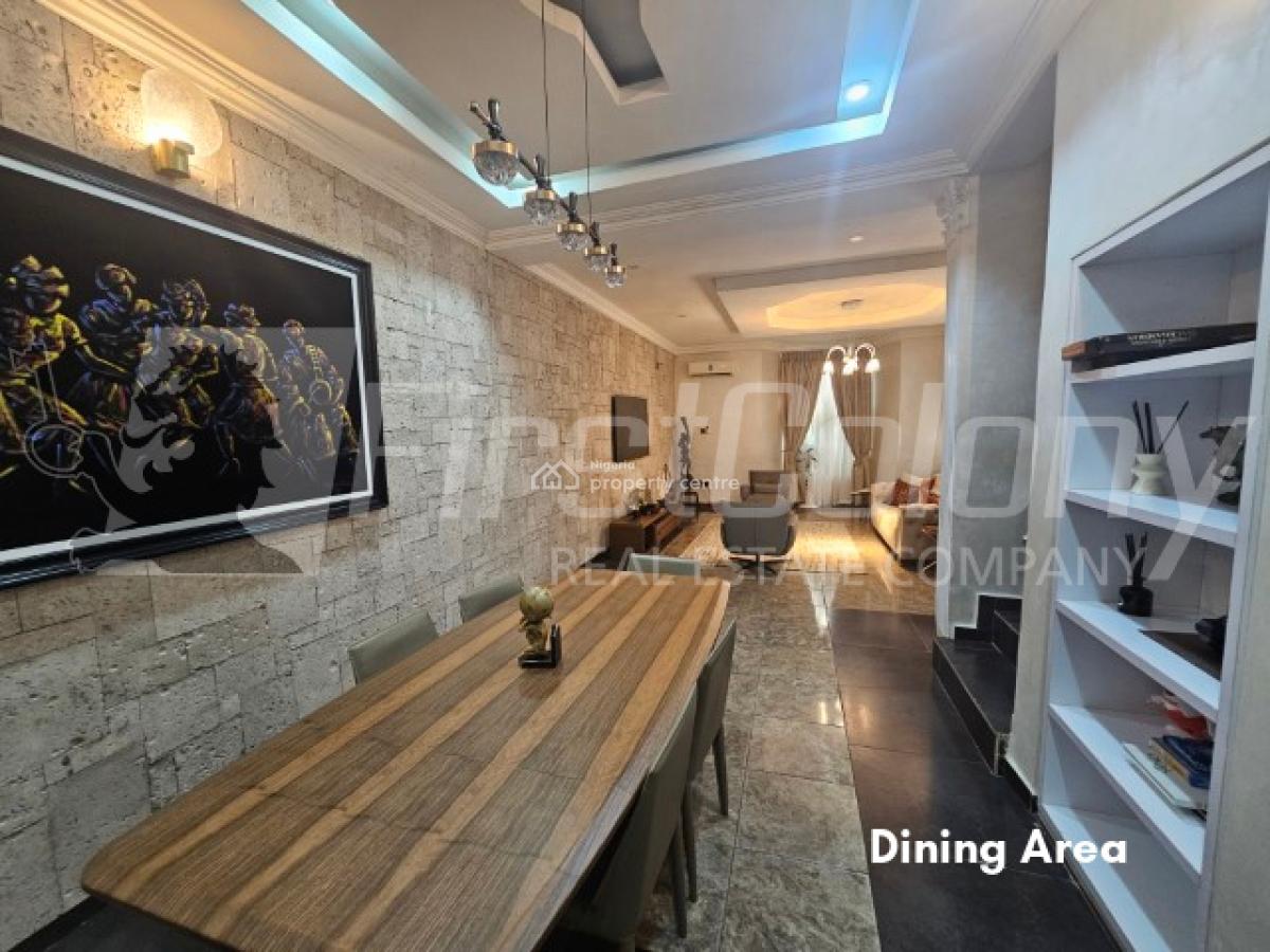 Massive, Private 4 Bedroom Semi-detached House (self Serviced), Lekki Phase 1, Lekki, Lagos, Commercial Property for Rent