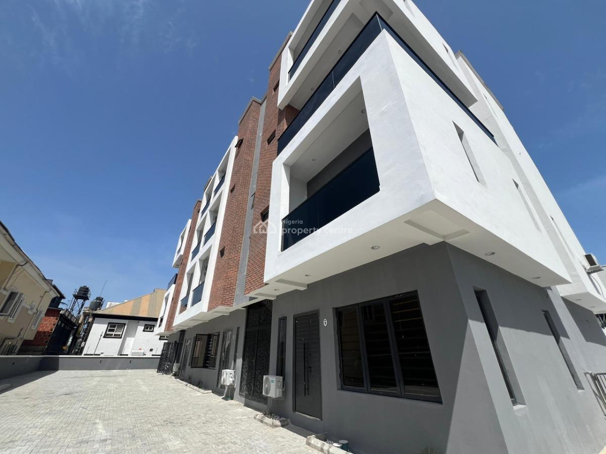3 Bedroom Maisonette with a Room Boys Quarter, Lekki Phase 1, Lekki, Lagos, Terraced Duplex for Sale