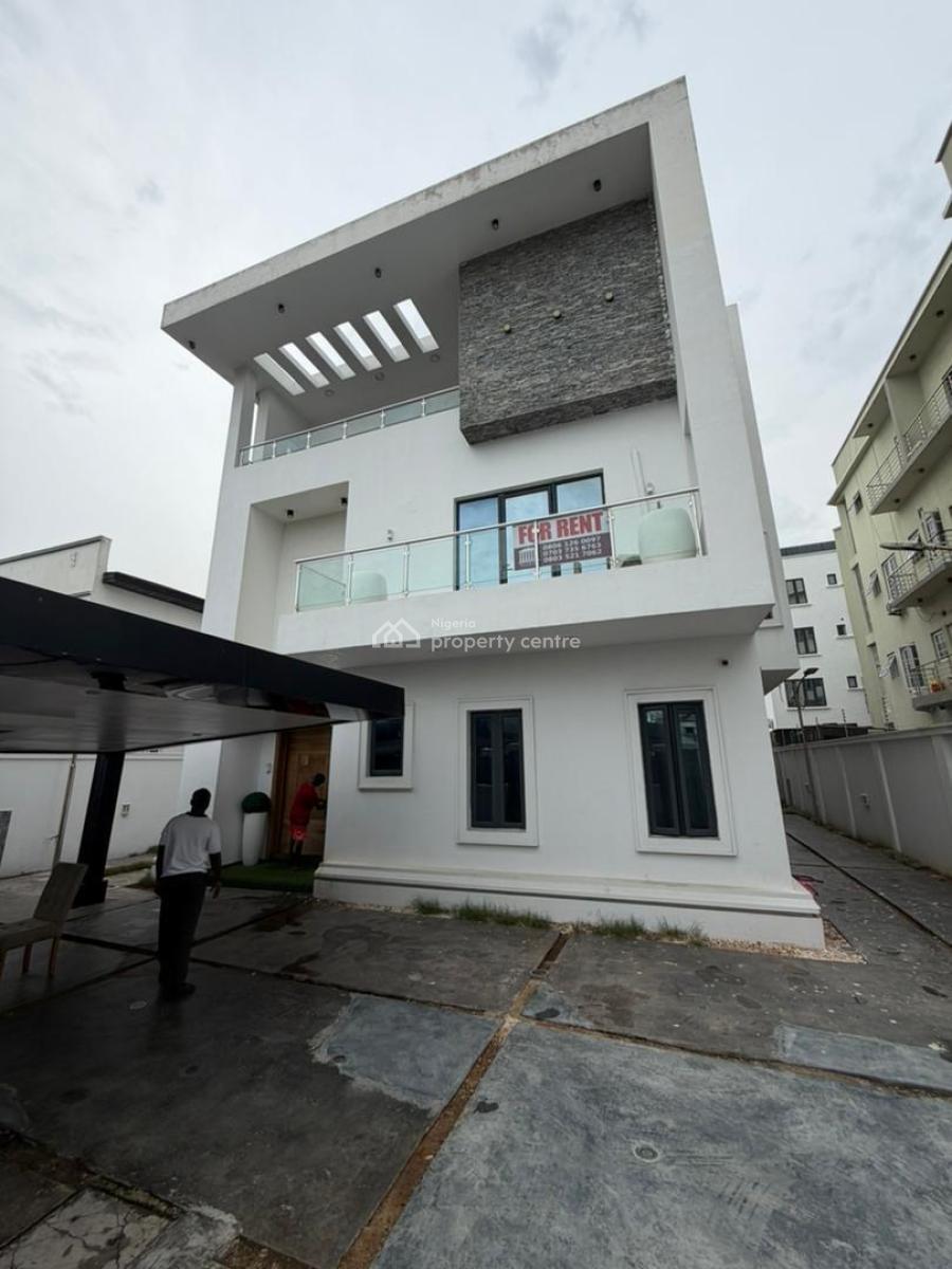 Luxurious & Fully Furnished 6 Bedroom Fully Detached with Pool,, Lekki Phase 1, Lekki, Lagos, Detached Duplex for Rent