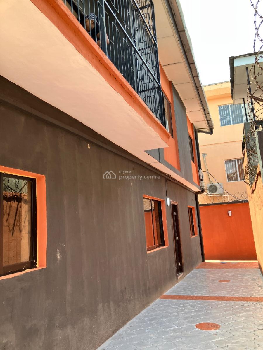 Newly Renovated 2 Bedroom Flat Ensuite Upstairs and Downstairs, Inside Well Gated Secured Estate Off Allen Ikeja, Allen, Ikeja, Lagos, Flat / Apartment for Rent