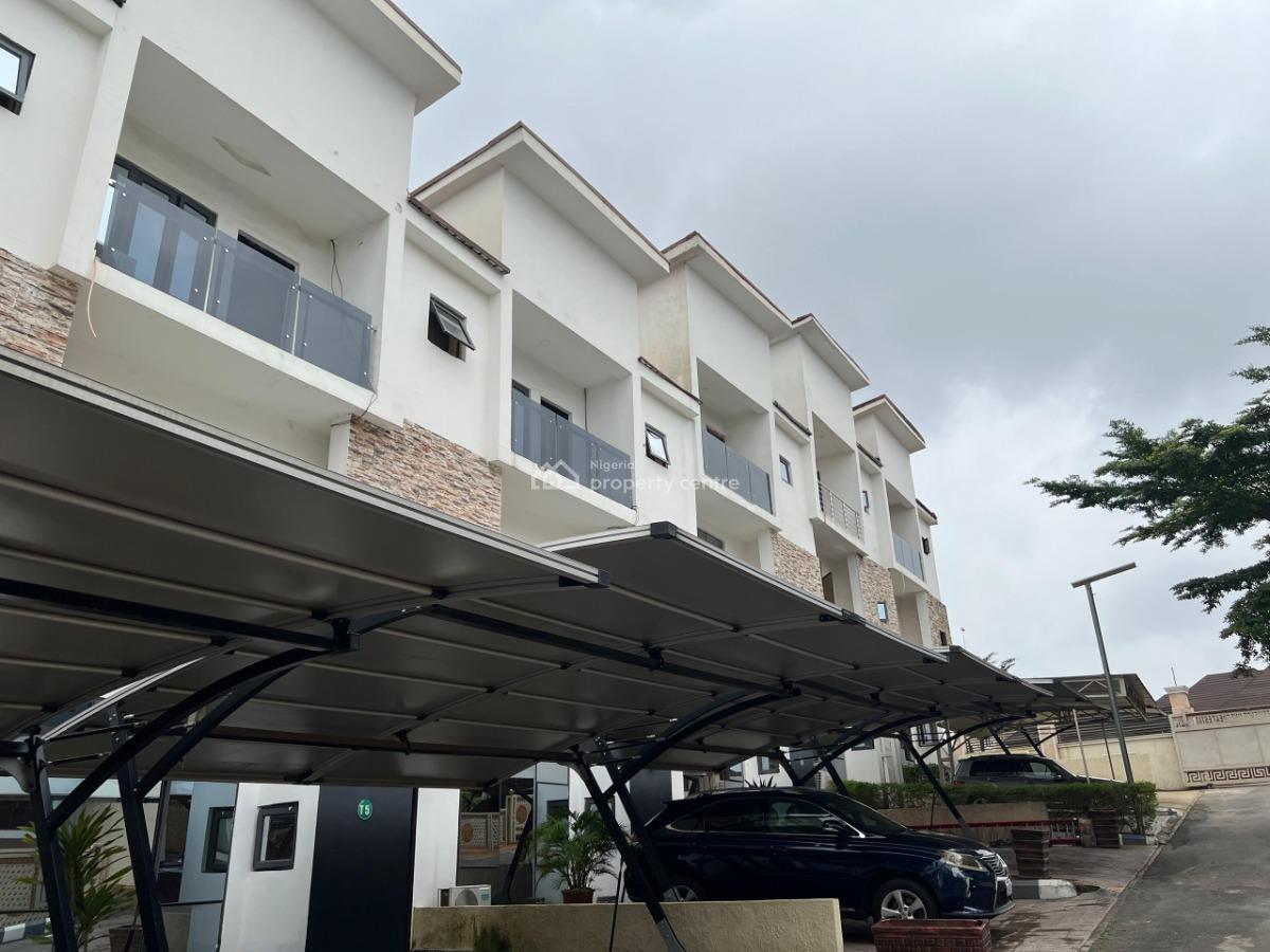 Luxury 4 Bedroom Terrace Duplexes, Guzape Main, Behind Coza Church, Guzape District, Abuja, Terraced Duplex for Sale
