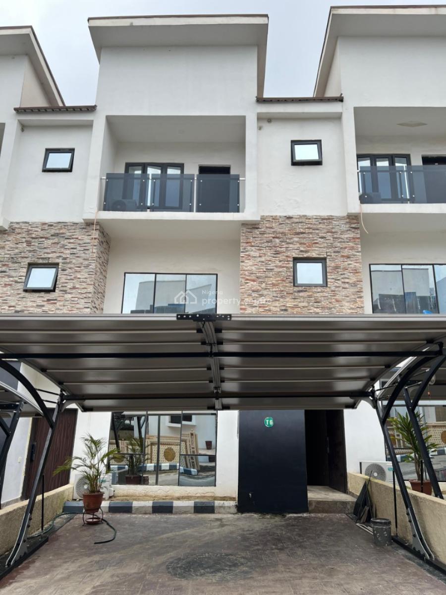 Luxury 4 Bedroom Terrace Duplexes, Guzape Main, Behind Coza Church, Guzape District, Abuja, Terraced Duplex for Sale