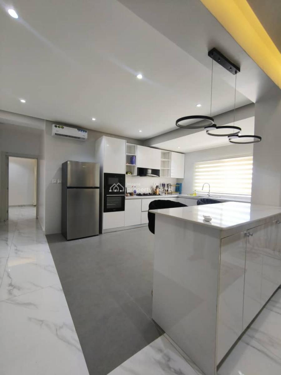 Spacious, Fully Furnished 1-bedroom Pent Floor Apartment, Primewater View, Lekki Phase 1, Lekki, Lagos, Mini Flat (room and Parlour) for Rent