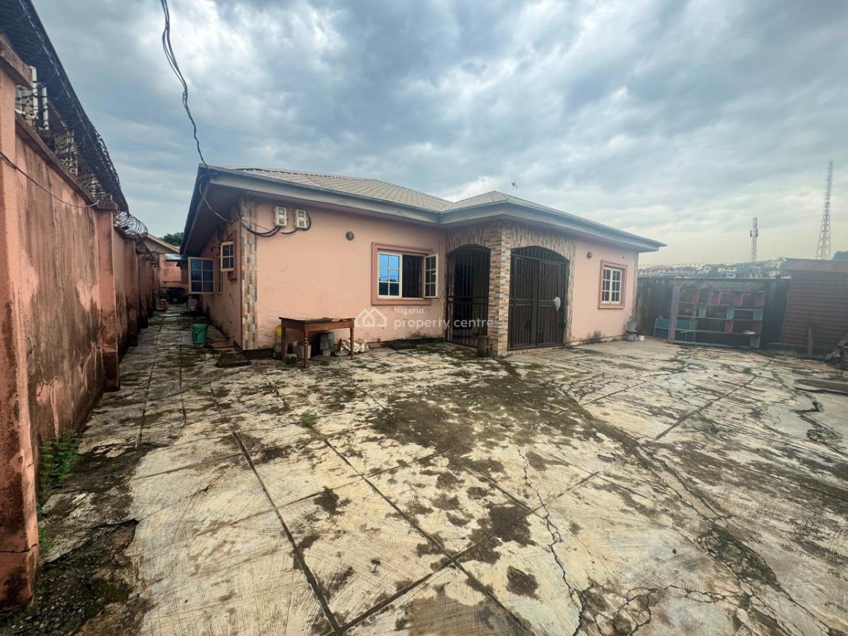 a 3 Bedroom Bungalow with a Bq, Denro Area, Ojodu Berger, Ojodu, Lagos, Detached Bungalow for Sale
