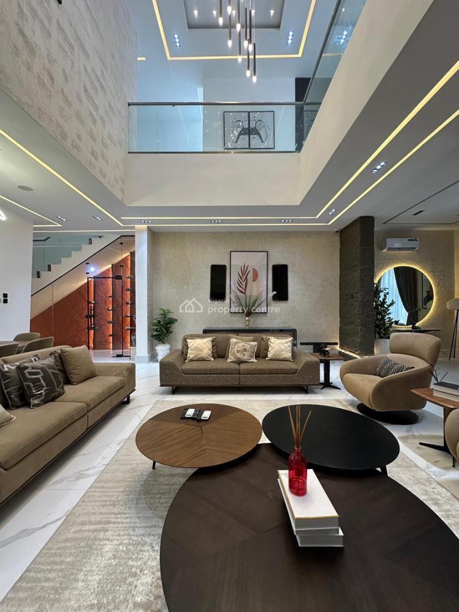 Luxury 5 Bedroom Self Compound with Private Pool, Cinema, Ps5, Snooker, The Palms Residences Estate, Jakande, Ikate Elegushi, Lekki, Lagos, House Short Let