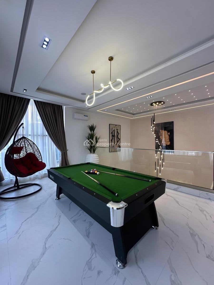 Luxury 5 Bedroom Self Compound with Private Pool, Cinema, Ps5, Snooker, The Palms Residences Estate, Jakande, Ikate Elegushi, Lekki, Lagos, House Short Let