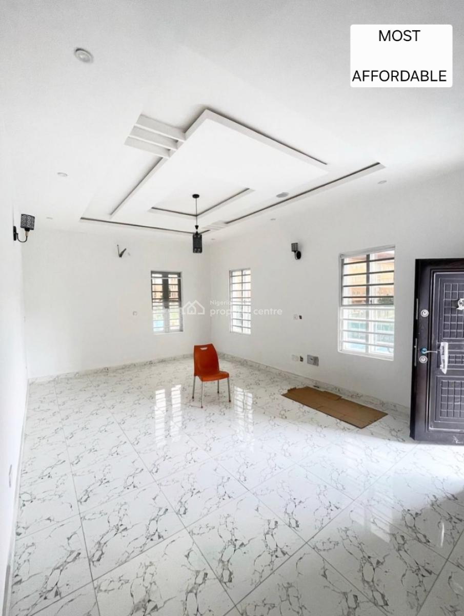 New Spacious   4bed Semidetached with Bq in a Secure Estate Flood Free, Chevron Toll Gate, Lekki, Lagos, Semi-detached Duplex for Sale