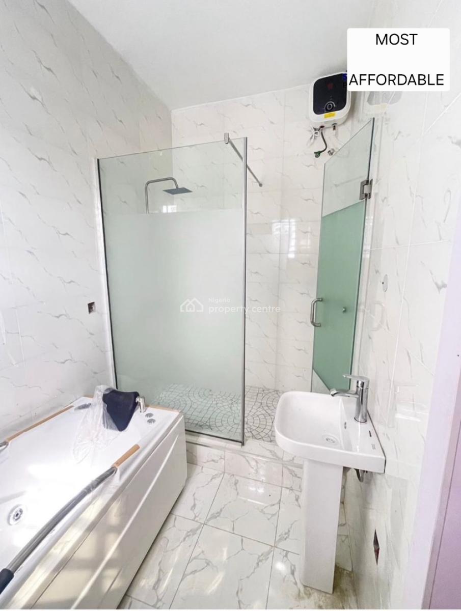 New Spacious   4bed Semidetached with Bq in a Secure Estate Flood Free, Chevron Toll Gate, Lekki, Lagos, Semi-detached Duplex for Sale
