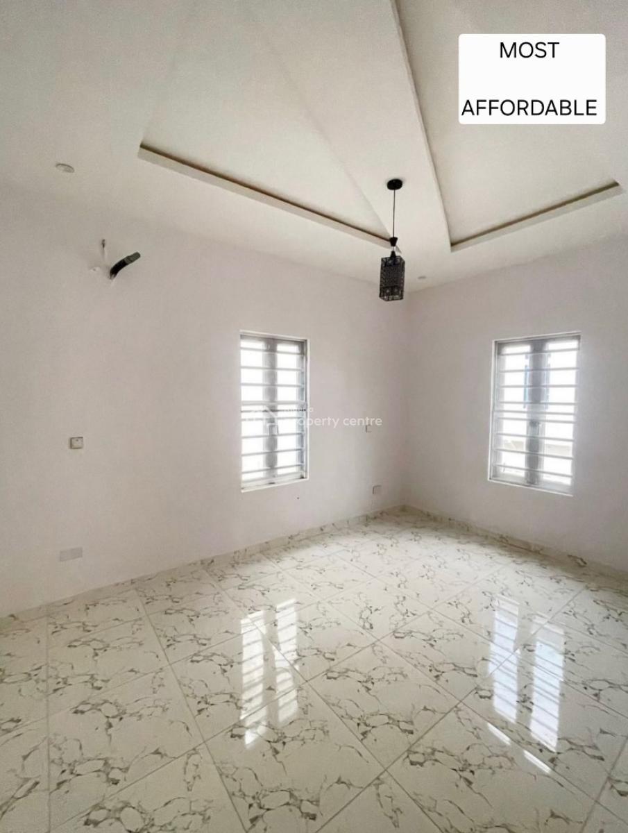 New Spacious   4bed Semidetached with Bq in a Secure Estate Flood Free, Chevron Toll Gate, Lekki, Lagos, Semi-detached Duplex for Sale