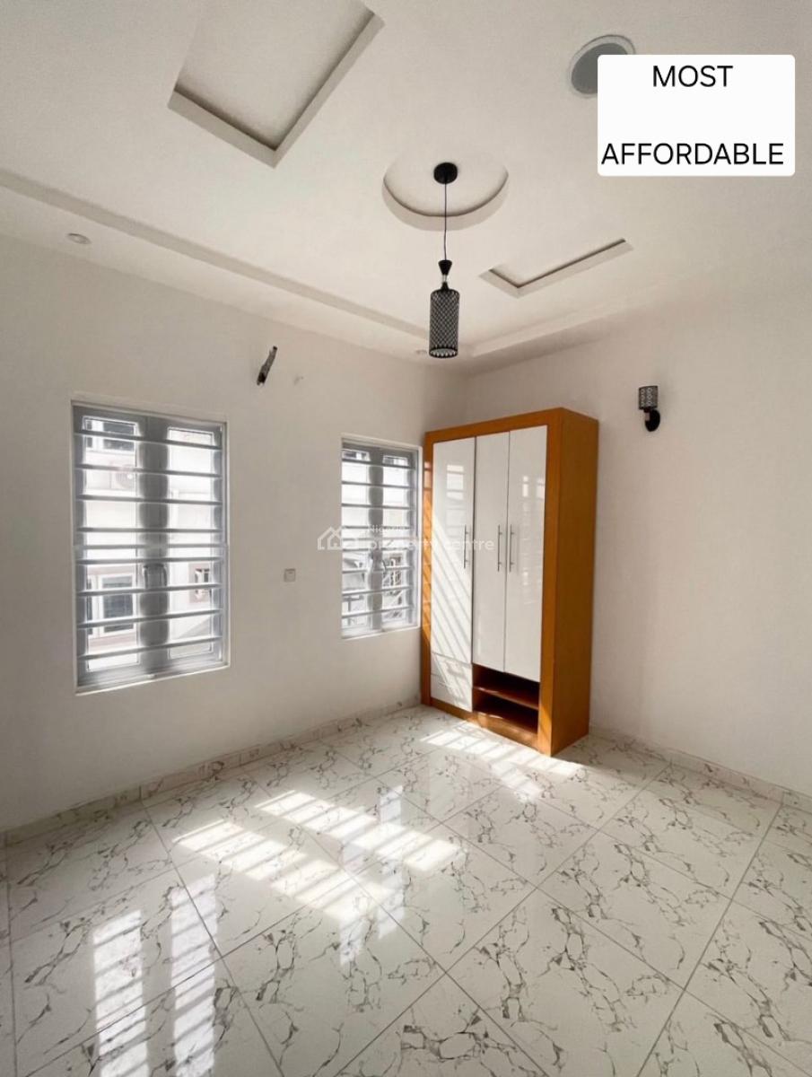New Spacious   4bed Semidetached with Bq in a Secure Estate Flood Free, Chevron Toll Gate, Lekki, Lagos, Semi-detached Duplex for Sale
