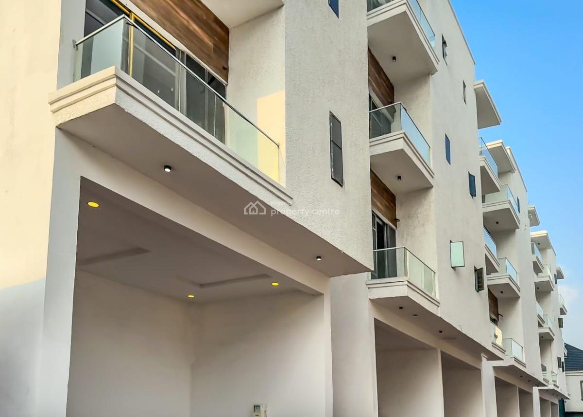 Luxury 5 Bedroom Terrace House on 3rd Floor, Chevron Drive, Lekki, Lagos, Terraced Duplex for Rent