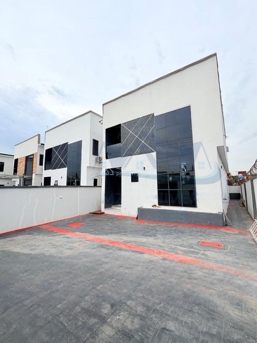 Lovely Built 4 Bedroom Detached with Bq in Serene Estate, Ogba, Ikeja, Lagos, Detached Duplex for Sale