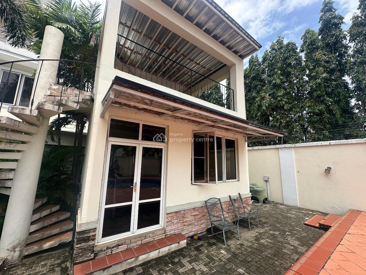 4 Bedroom Terrace with an Attic Room, an Atrium, a Study, an Ante Room, Dew of Hermon, Banana Island, Ikoyi, Lagos, House for Rent