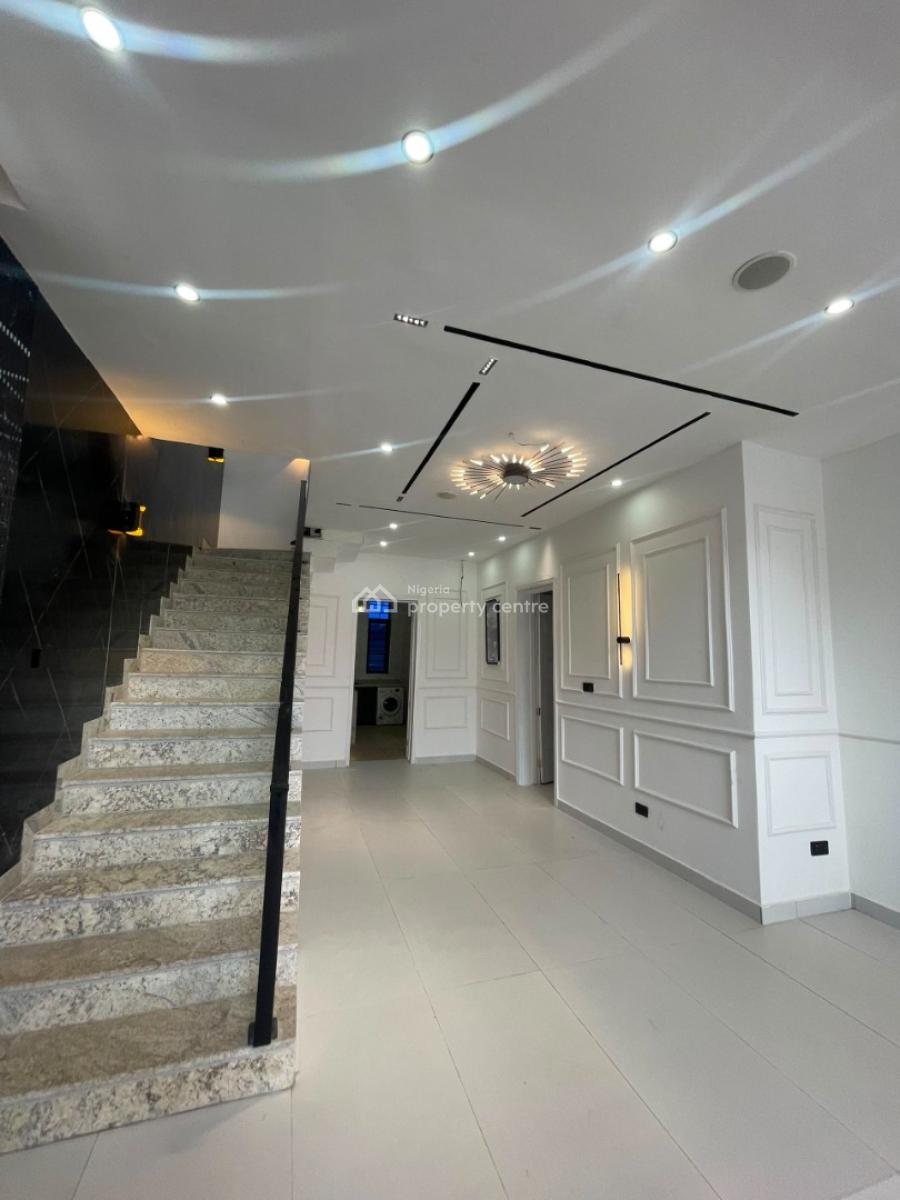 Exquisite Spacious 5 Bedroom Fully Detached Duplex with Bq,cinema,roof, Ikota, Lekki, Lagos, Detached Duplex for Sale