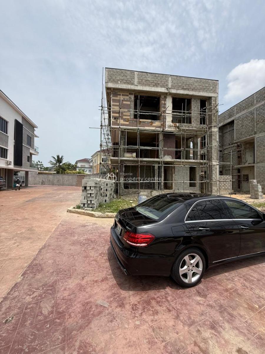 1,100sqm of 5 Bedrooms Duplexes (carcass) Waterfront, Banana Island, Ikoyi, Lagos, Detached Duplex for Sale