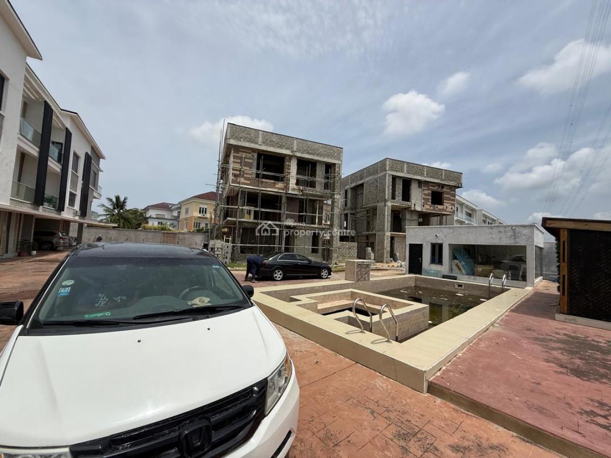 1,100sqm of 5 Bedrooms Duplexes (carcass) Waterfront, Banana Island, Ikoyi, Lagos, Detached Duplex for Sale